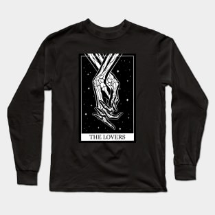 Modern Tarot card The Lovers Long Sleeve T-Shirt